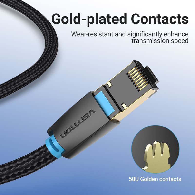 Vention Cat8 SFTP Ethernet Patch Cable