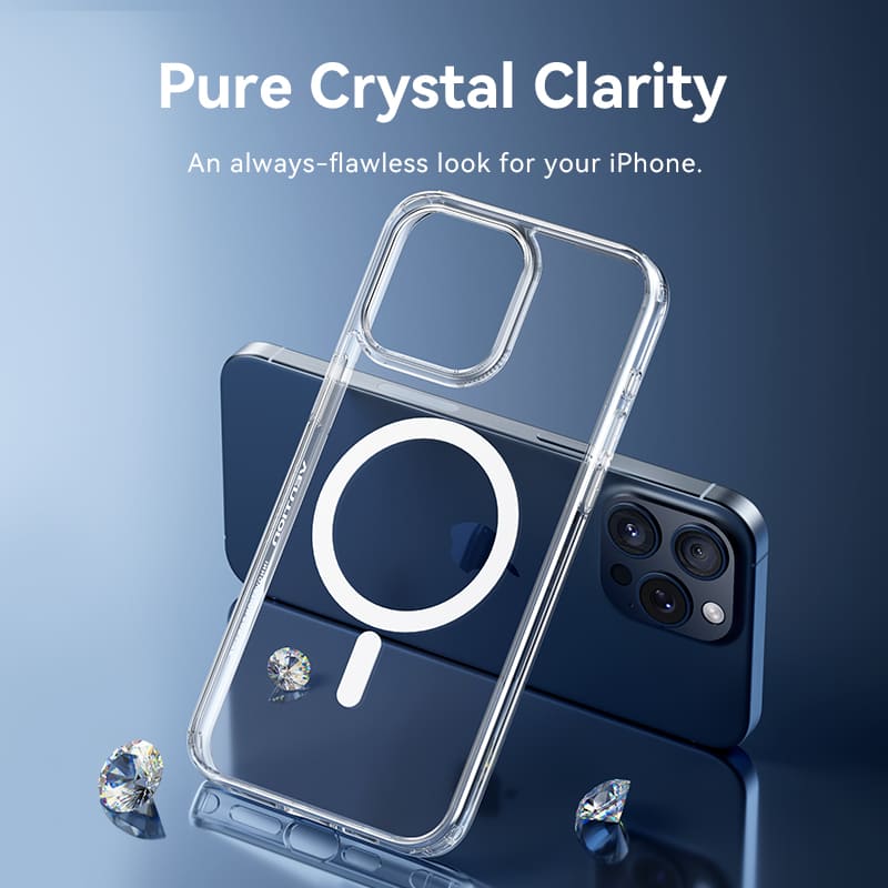 Vention Concise Impact Case for iPhone 13 with MagSafe Transparent