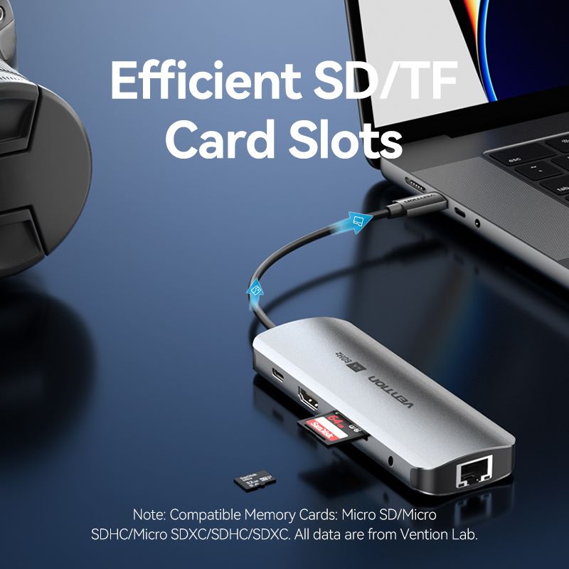 Vention 9-in-1 USB-C Docking Station