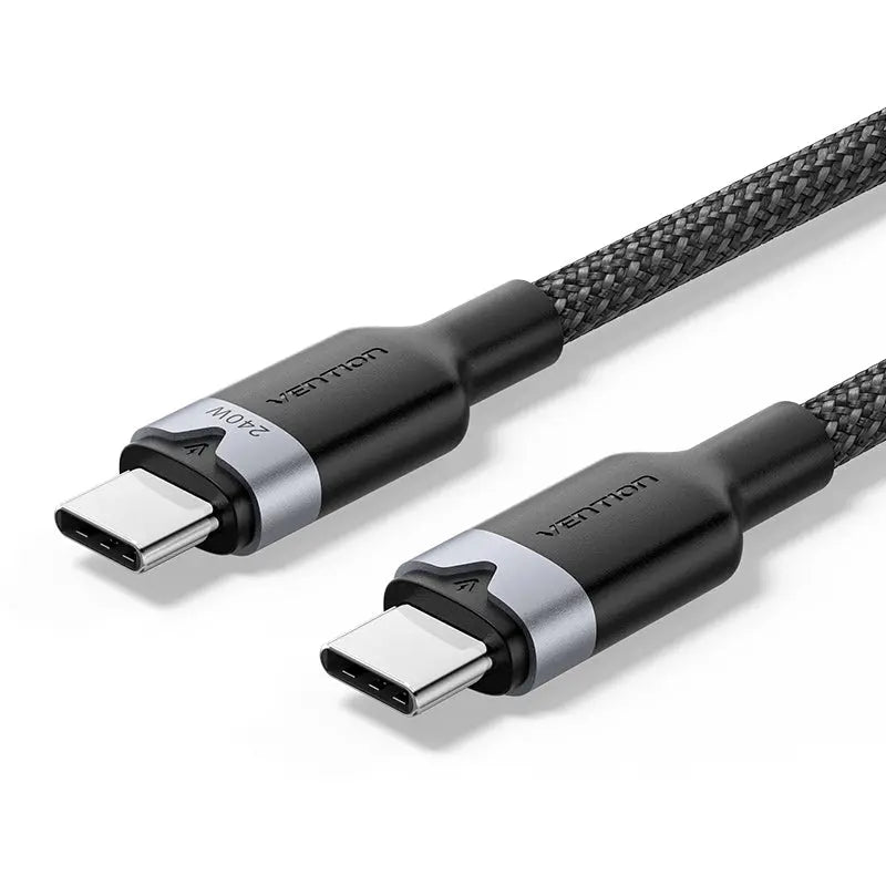 Vention USB 2.0 Type-C Male to Type-C Male 5A Cable  Aluminum Alloy Type