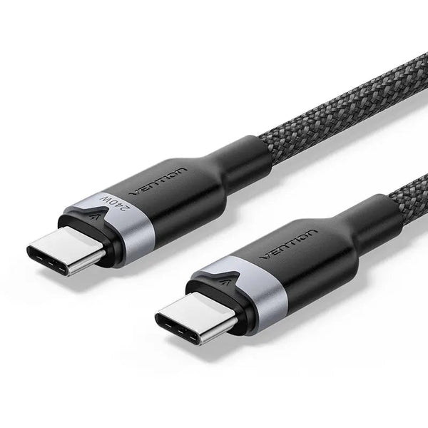 Vention USB 2.0 Type-C Male to Type-C Male 5A Cable  Aluminum Alloy Type
