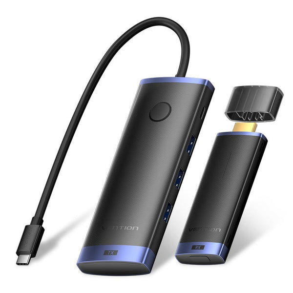 Vention 6-in-1 USB-C Wireless HDMI™ Docking Station