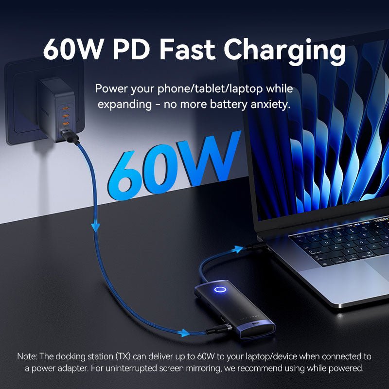Vention 6-in-1 USB-C Wireless HDMI™ Docking Station