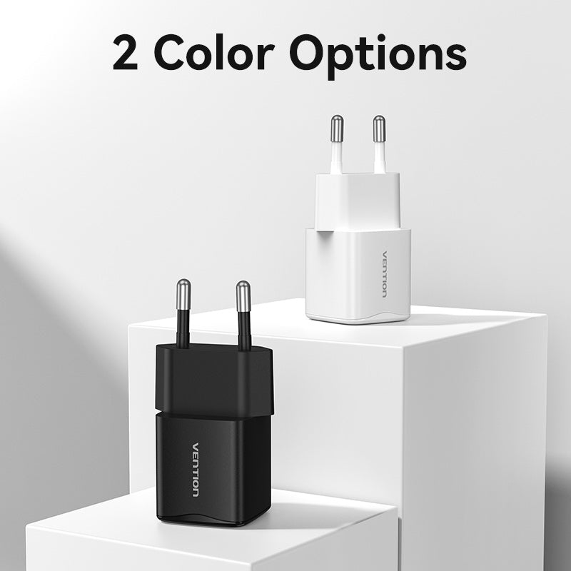 Venion 1-Port USB-C Wall Charger 20W EU-Plug