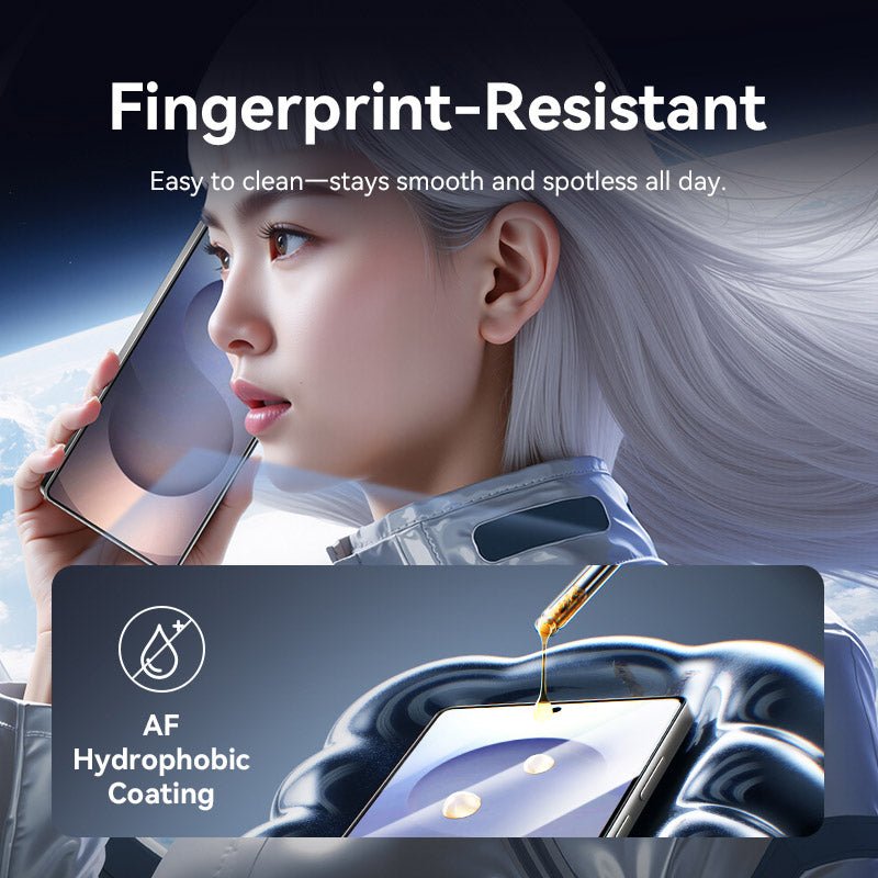 Vention HD Tempered Glass Screen Protector for Samsung Galaxy S25 6.2" with Dust-Free Installation Tool