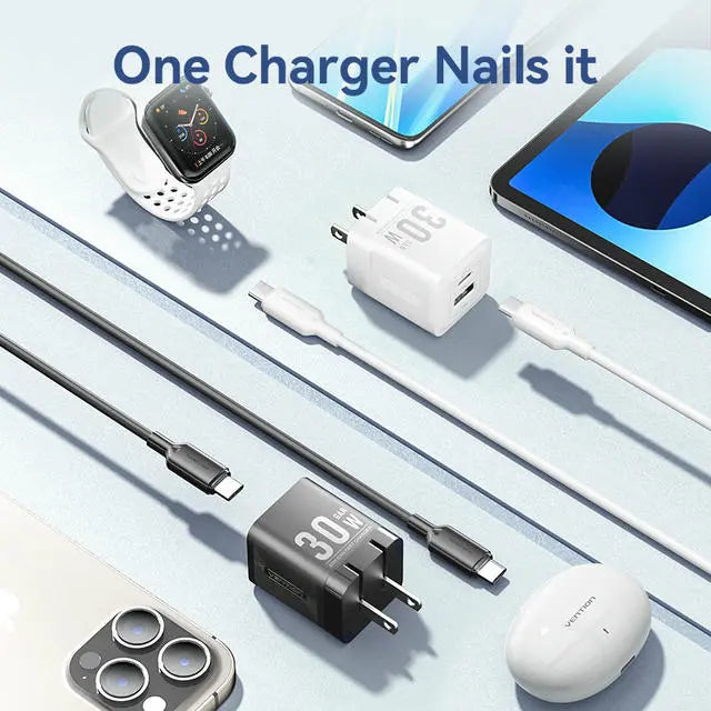 Vention 30W GaN Charging Kit