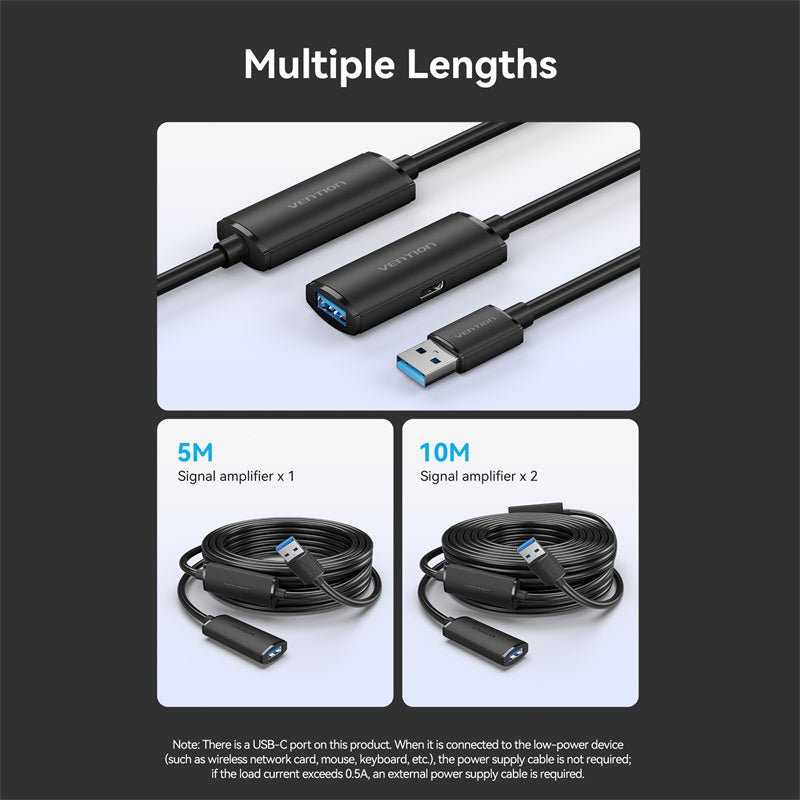 Vention USB 3.0 Active Extension Cable