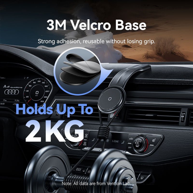 Vention Wireless Car Mount Charger