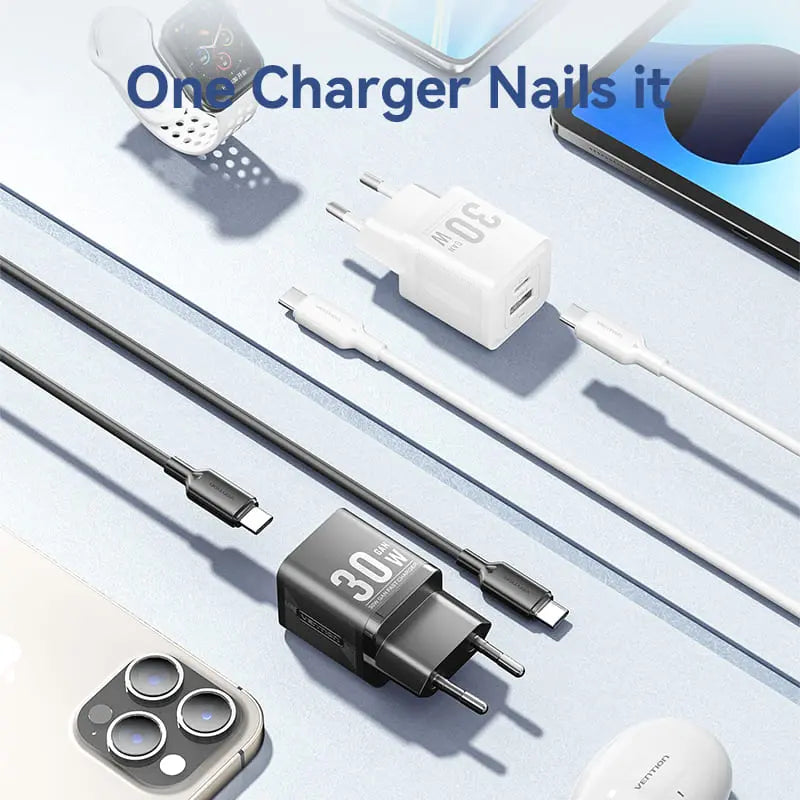 Vention 30W GaN Charging Kit