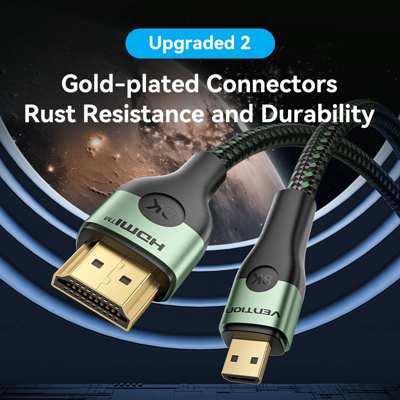 Vention HDMI™-D to HDMI™-A Cable