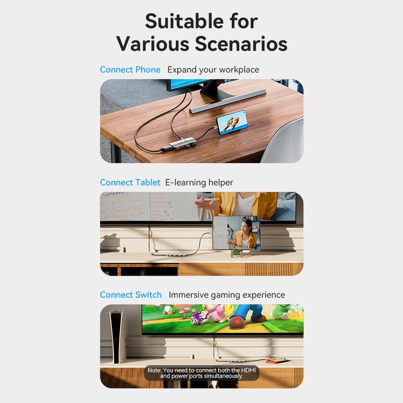Vention 5-in-1 USB-C Docking Station