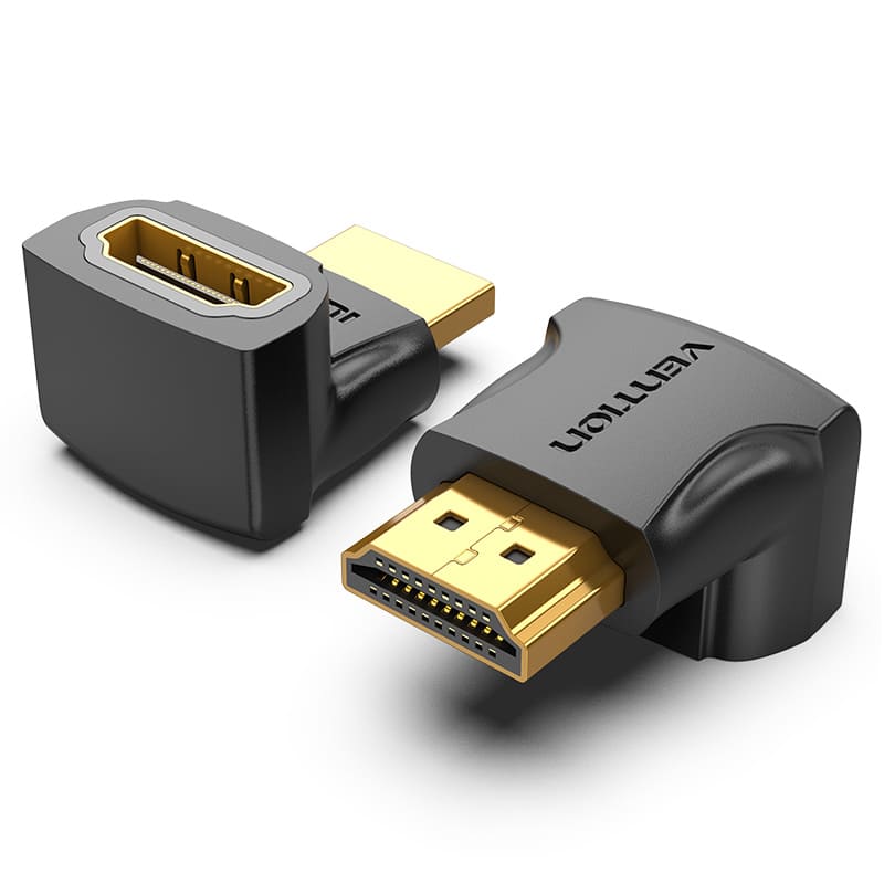 Vention HDMI™ 270 Degree Male to Female Adapter Black