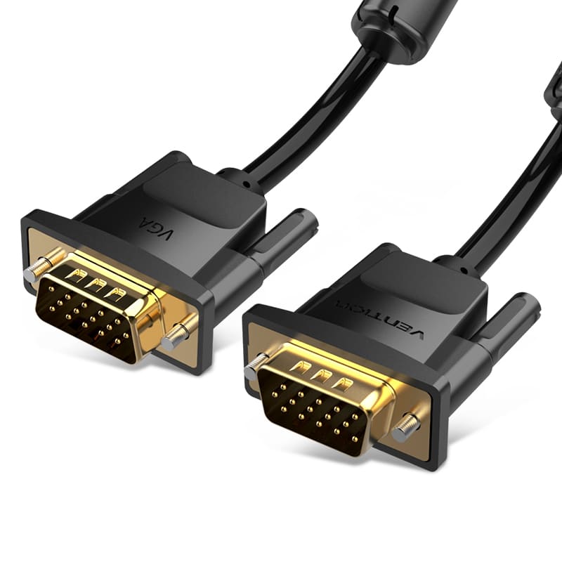 Vention VGA(3+9) Male to Male Cable 8M Black