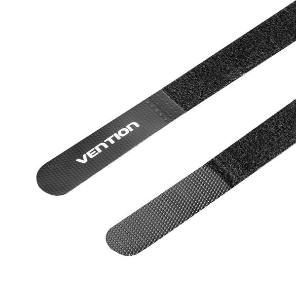 Vention Hook & Loop Cable Tie 120mm x 12mm Black