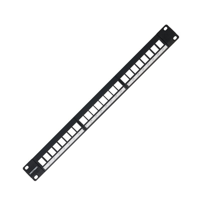 Vention Blank Keystone Patch Panel