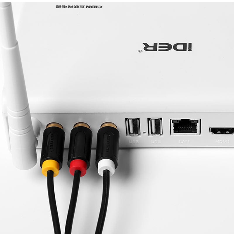 Vention 3RCA to 3 RCA Cable Audio Video Male to Male AV Cable Gold Plated for STB DVD TV VCD Blueplayer Amplifier Cable RCA Jack