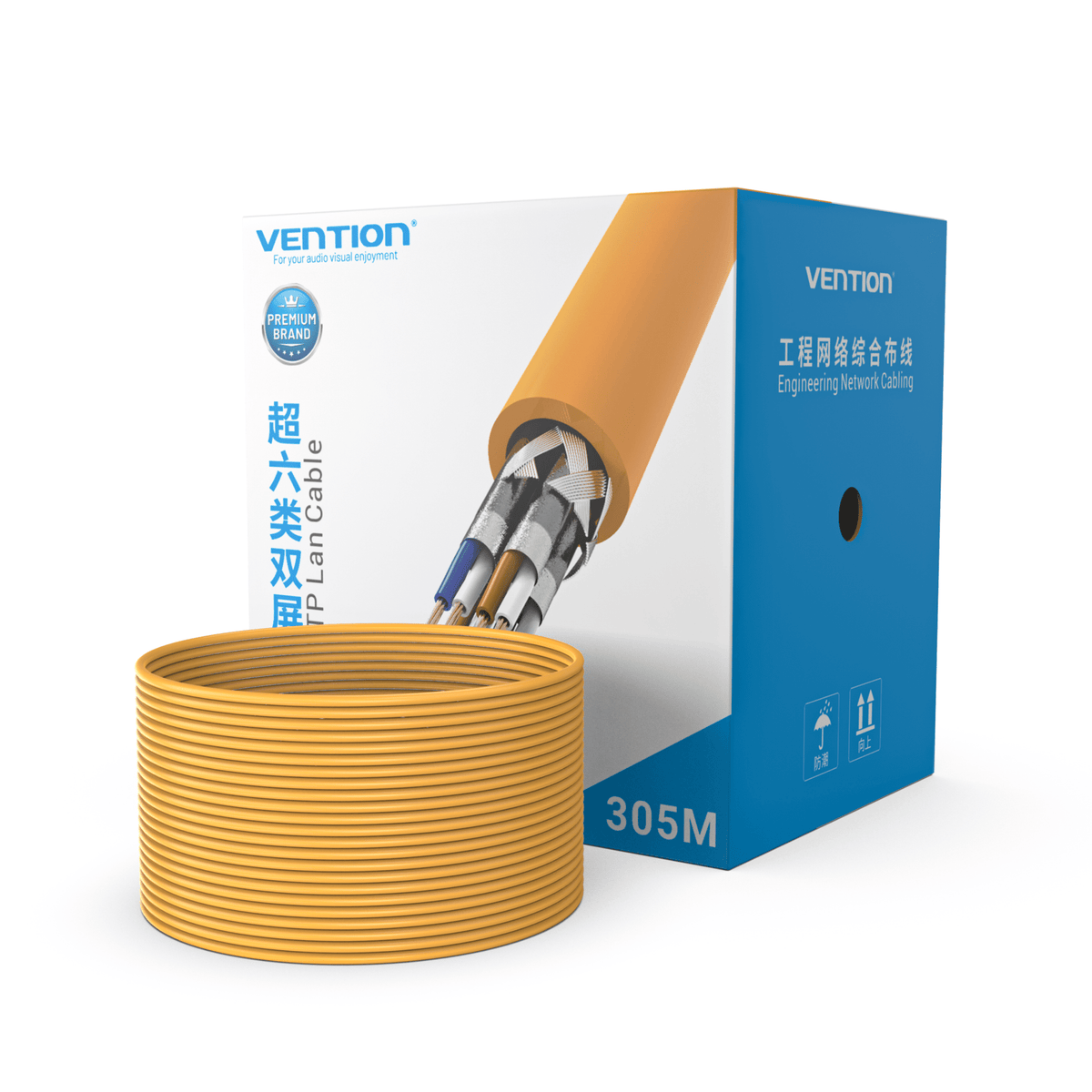 Vention Cat6A SFTP Ethernet Patch Cable