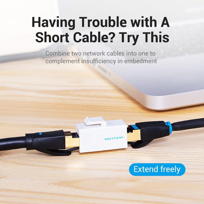 Vention Cat5e Unshielded Inline Coupler