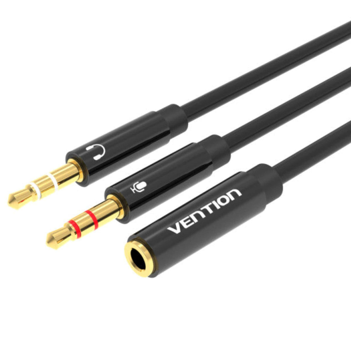 Vention 2 in 1 3.5mm Audio Cable
