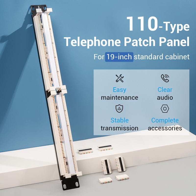Vention 110-Type Telephone Patch Panel