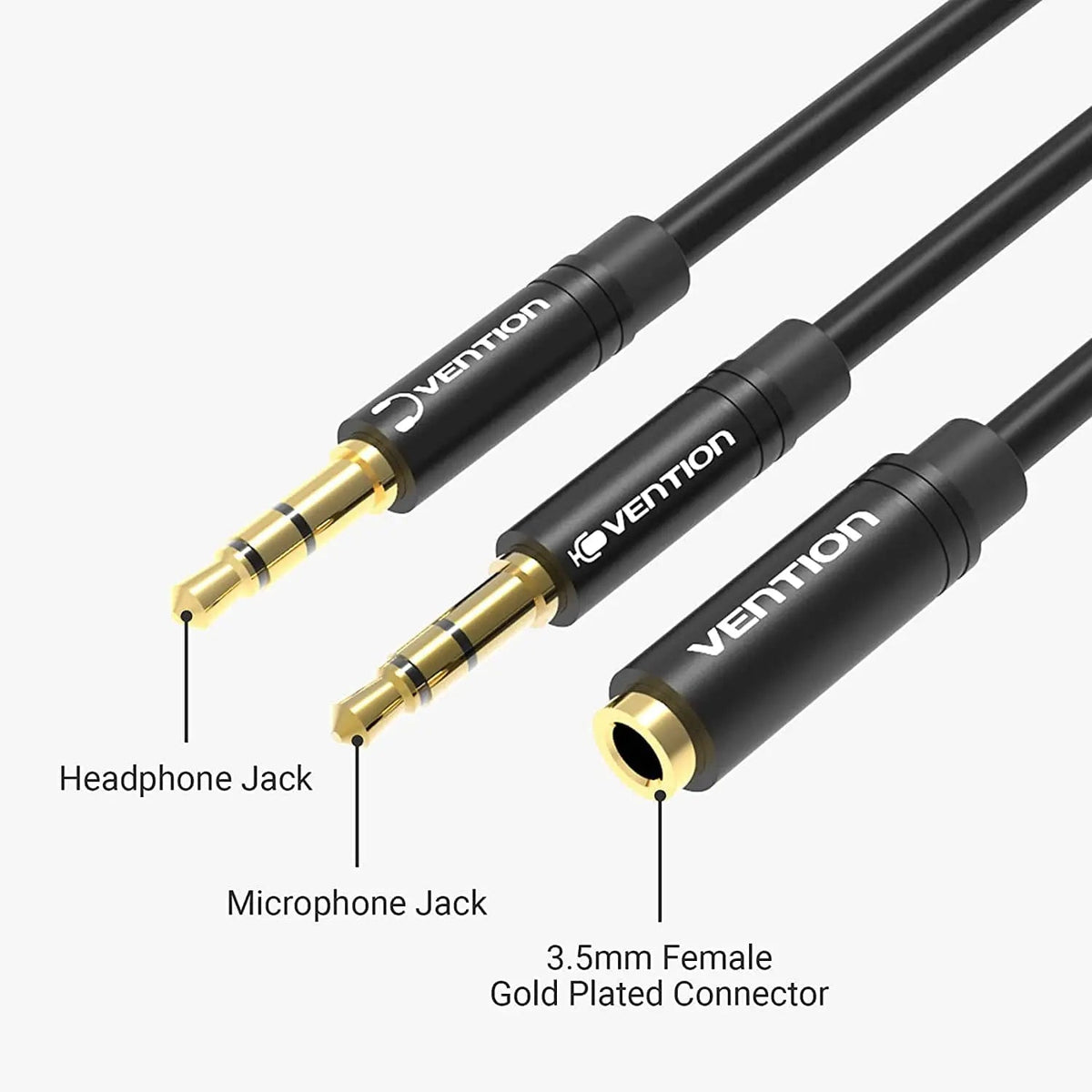 Vention 2*3.5mm Audio Cable