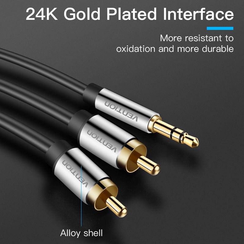Vention 3.5mm Male to 2RCA Male Audio Cable