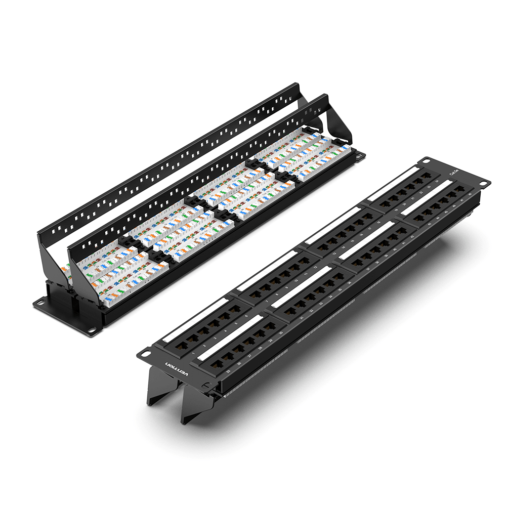 Vention Cat.5E 48 Ports UTP Patch Panel