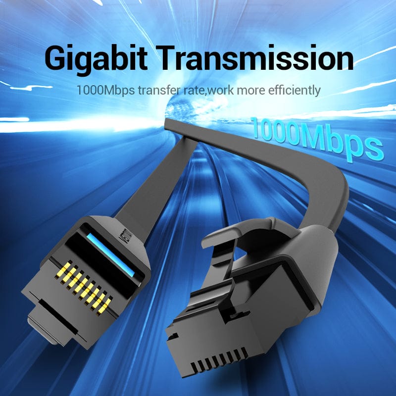 Vention Flat Cat6 UTP Ethernet Patch Cable