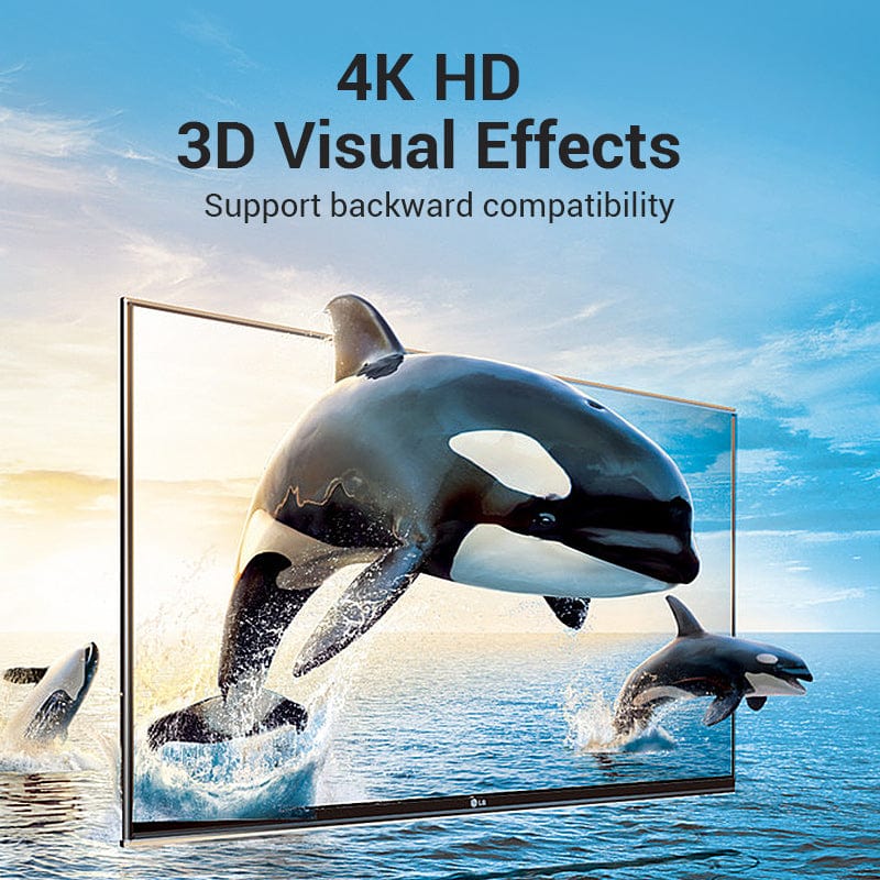 Vention HDMI™ Male to Female Adapter Black