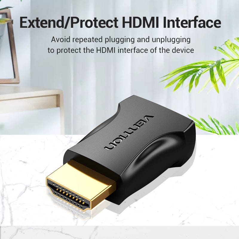Vention HDMI™ Male to Female Adapter Black