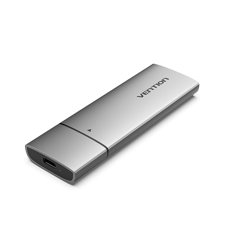 Vention M.2 NGFF SSD Enclosure (USB 3.1 Gen 1-C) Gray Aluminum Alloy Type