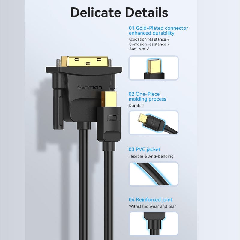 Vention Mini DisplayPort to DVI Cable