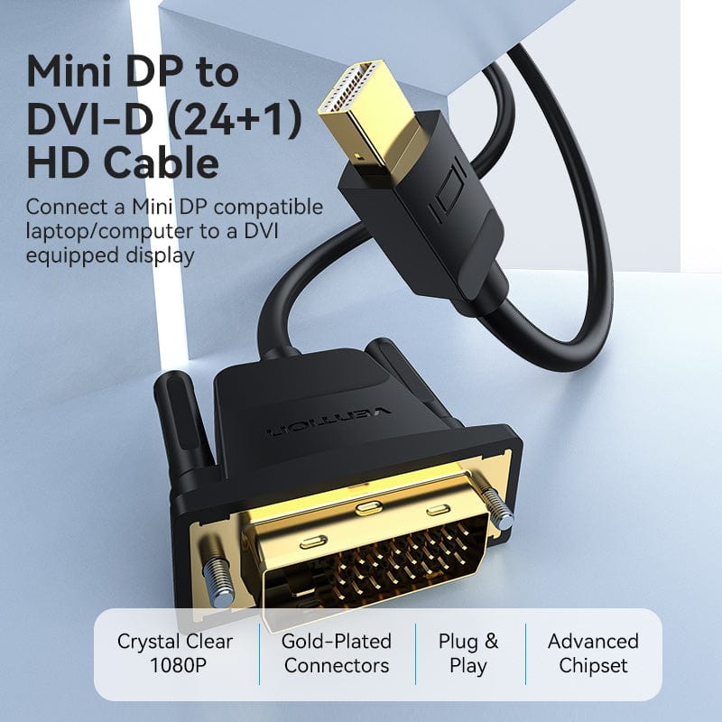 Vention Mini DisplayPort to DVI Cable