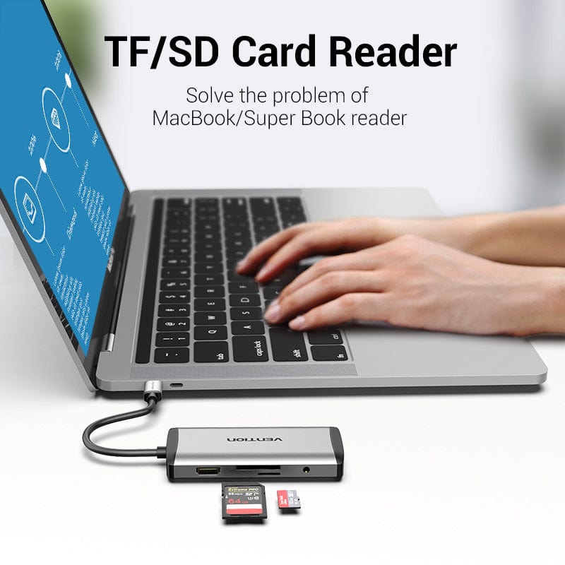 Vention 9-in-1 USB-C Docking Station