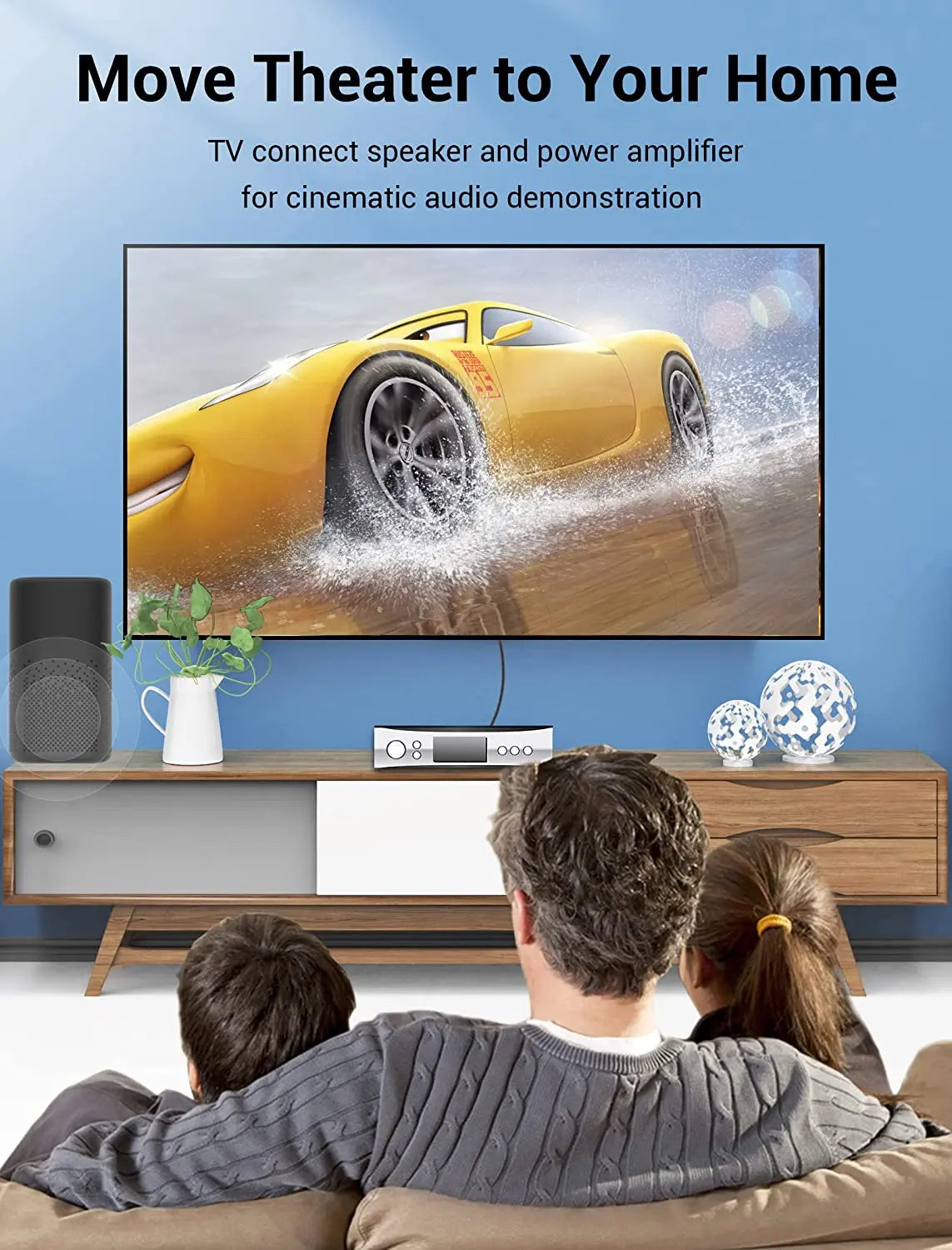 Vention Optical Fiber Audio Cable Aluminum Alloy Type Gray