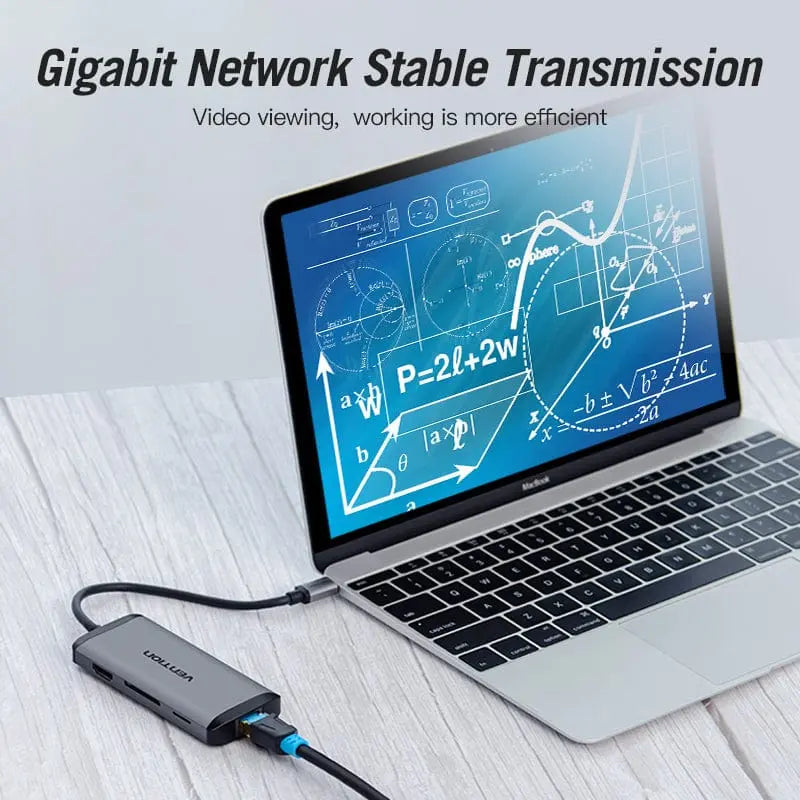 Vention 8-in-1 USB-C Docking Station