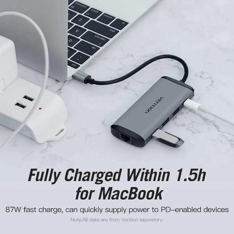 Vention 8-in-1 USB-C Docking Station