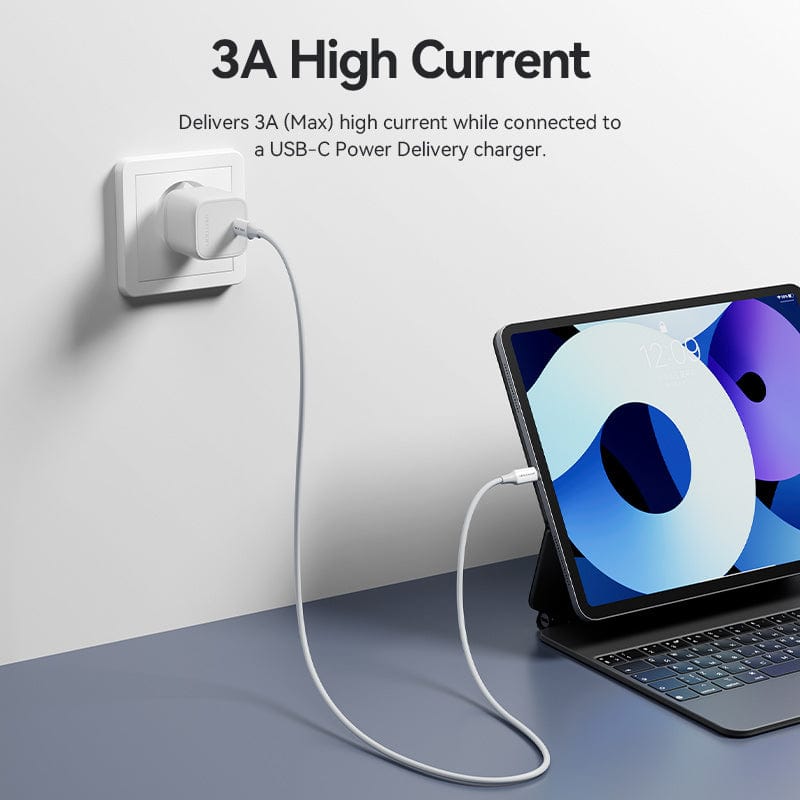 Vention USB 2.0 C Male to Lightning Male 3A Cable