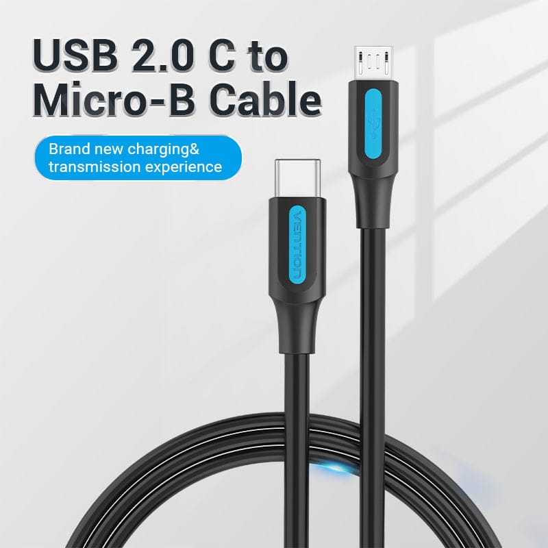 Vention USB 2.0 C Male to Micro-B Male 2A Cable