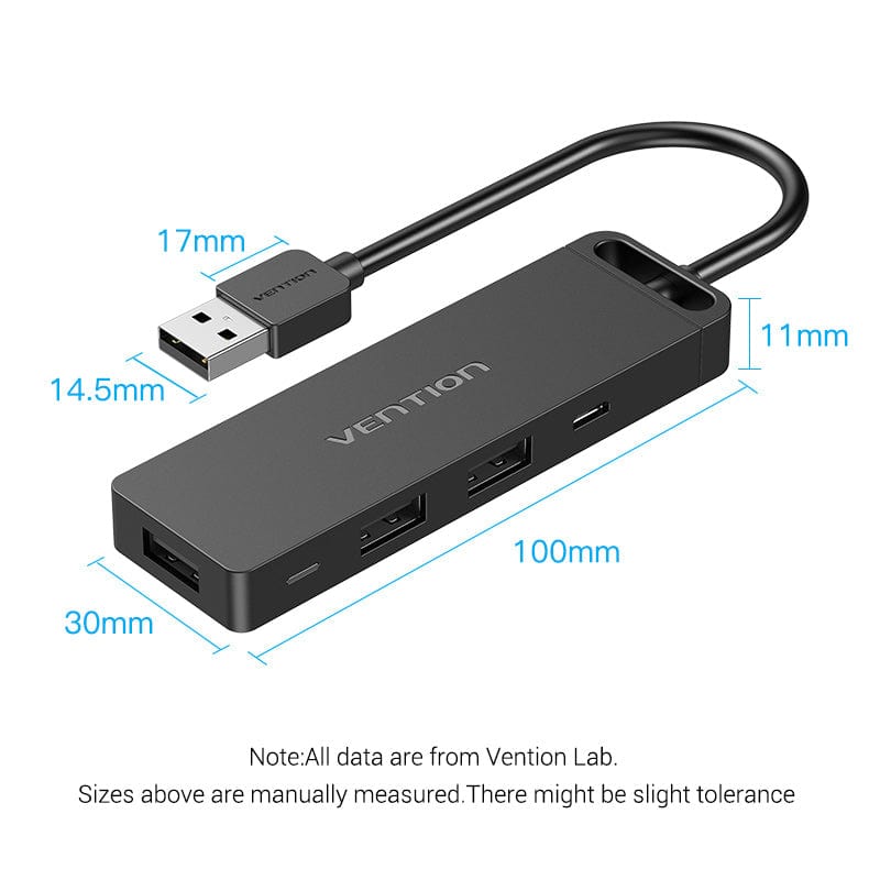 Vention 6-in-1 USB 2.0 Hub
