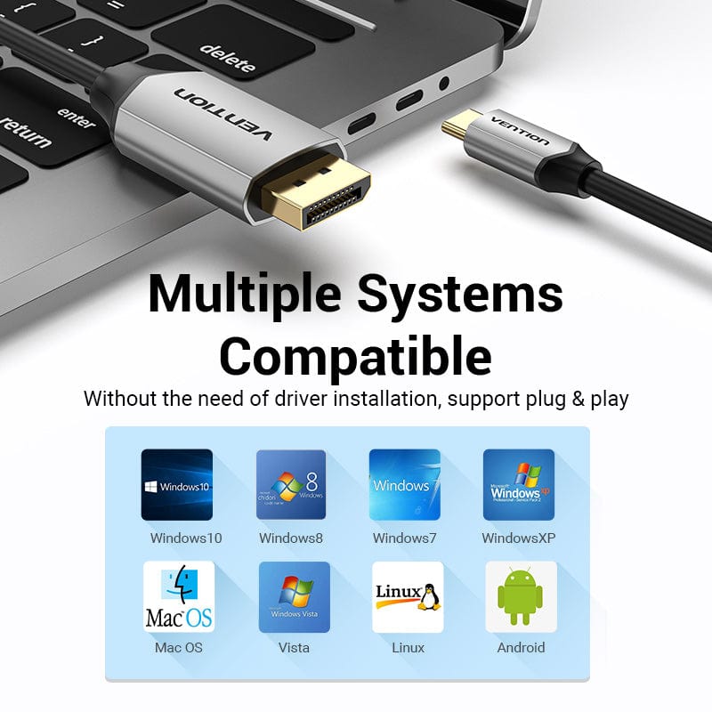 Vention USB-C to DisplayPort Cable