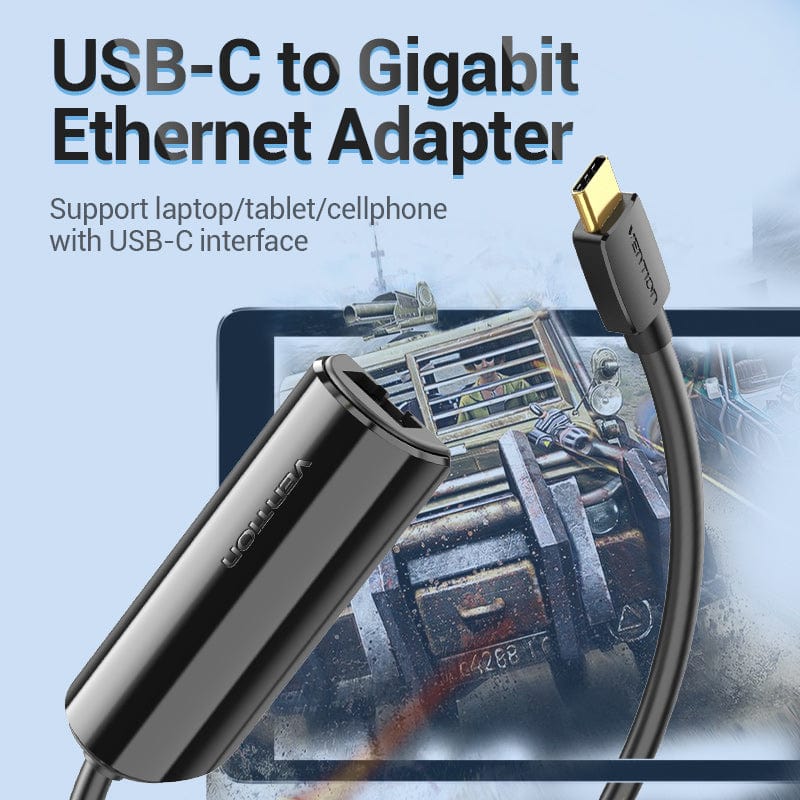 Vention USB-C to Gigabit Ethernet Adapter