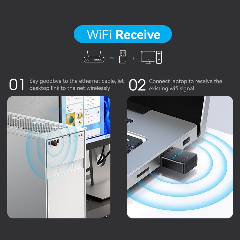 Vention USB Wi-Fi Adapter